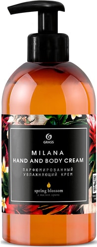 Grass Парфюмир. крем для рук и тела Milana Spring Blossom 300 мл