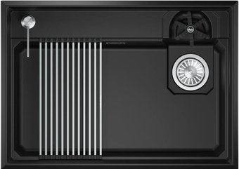 Кухонная мойка Granula KS-7308R (шварц)