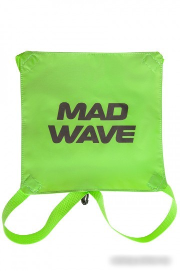 Тормозной парашют для плавания Mad Wave Drag Bag 20x20 (зеленый)