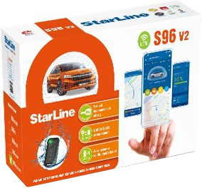 Автосигнализация StarLine S96 v2 BT 2CAN+4LIN 2SIM LTE GPS