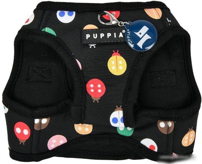 Шлейка-жилетка Puppia Lady Beetle-A PAWA-HB1957-BK-XL (черный)