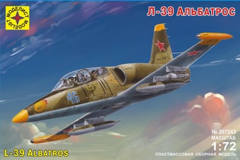 Сборная модель Моделист Самолет Л-39 Альбатрос 207243