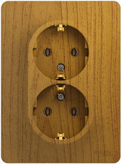 Розетка Schneider Electric Glossa GSL000524 (дуб)