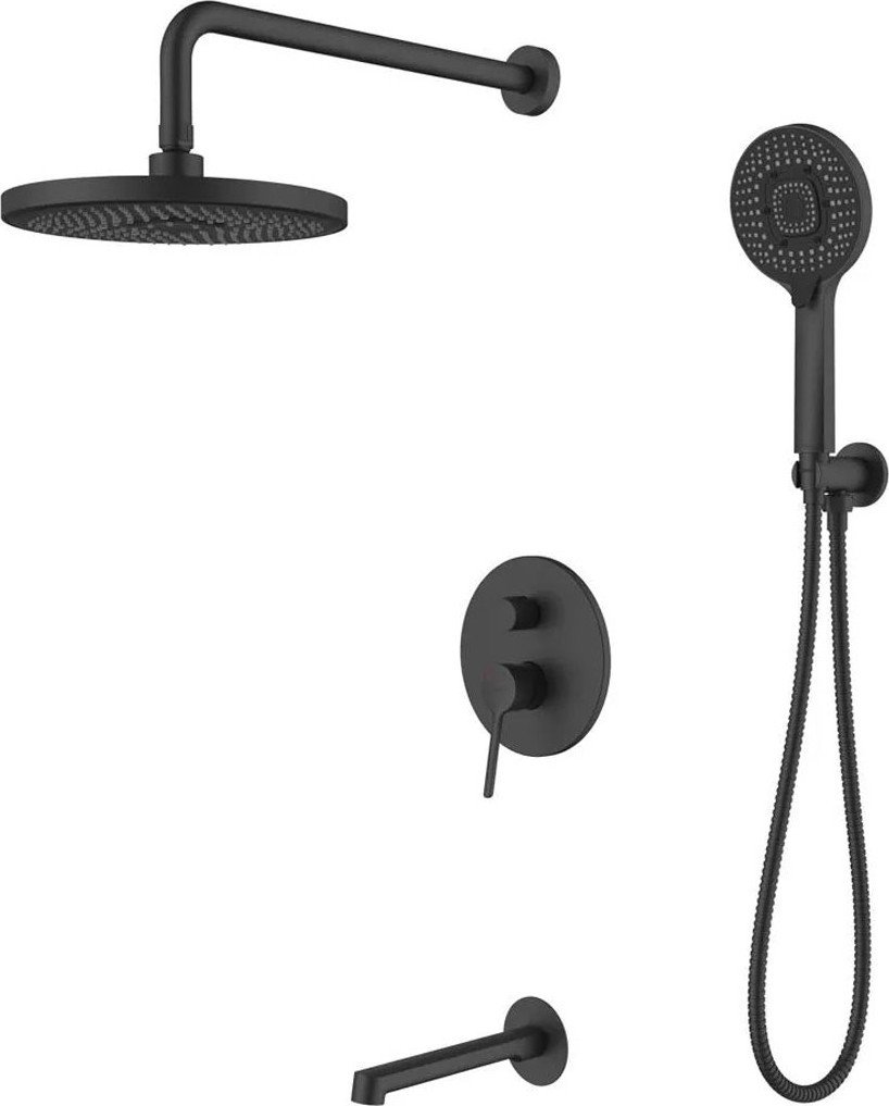 Душевая система IDDIS Odda ODDBL03i68 (черный)
