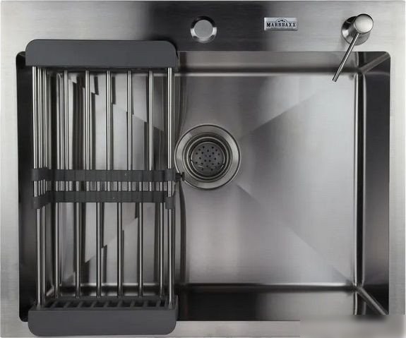 Кухонная мойка MARRBAXX C6050-R (стальной/нержавеющая сталь)