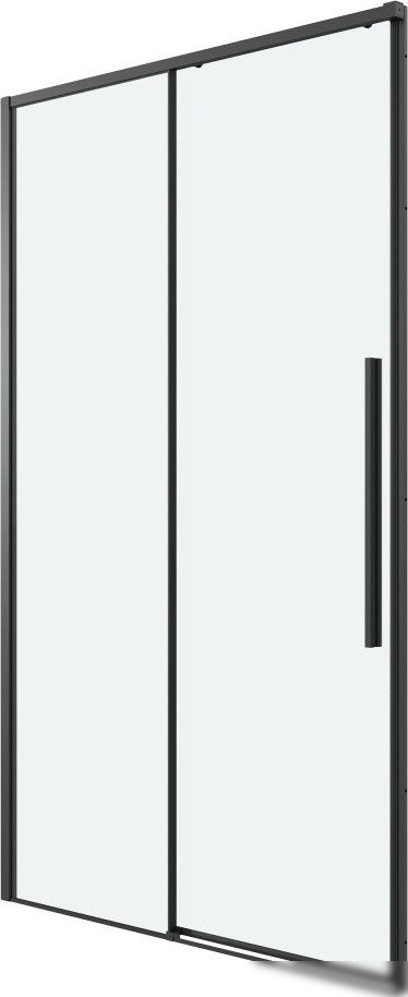 Душевая дверь Grossman Galaxy 100x195 100.K33.01.100.21.00 (черный матовый/стекло прозрачное)