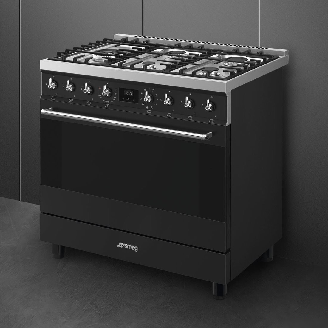 Кухонная плита Smeg C95GMCMB2