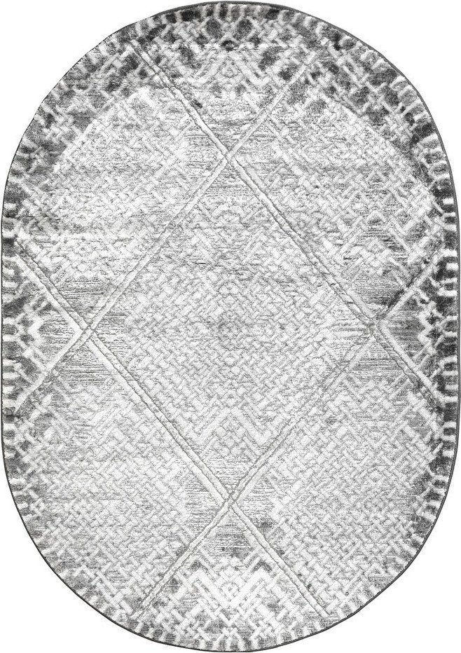 Ковер для жилой комнаты Safyun Eva LZ189-GREY-OVAL (2x3)