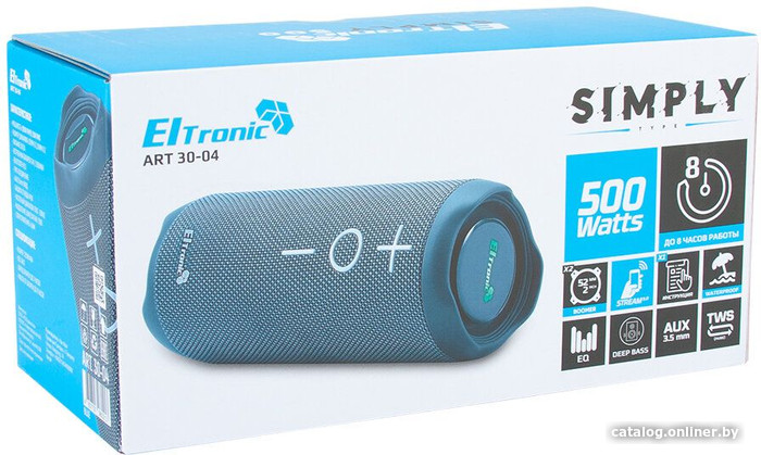 Беспроводная колонка Eltronic 30-04 Simply (темно-синий)