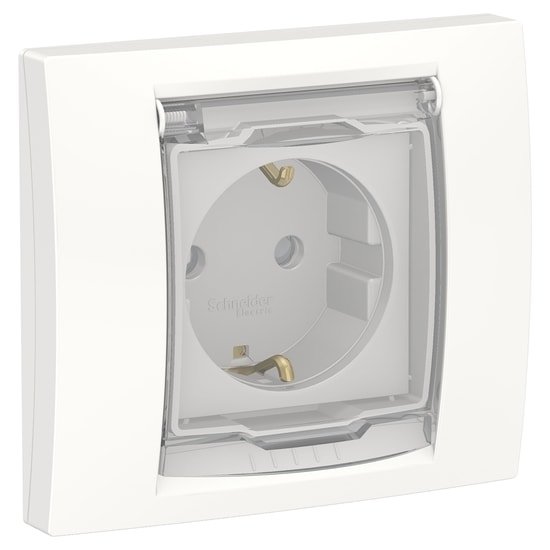 Розетка Schneider Electric NU003718 (Белый)
