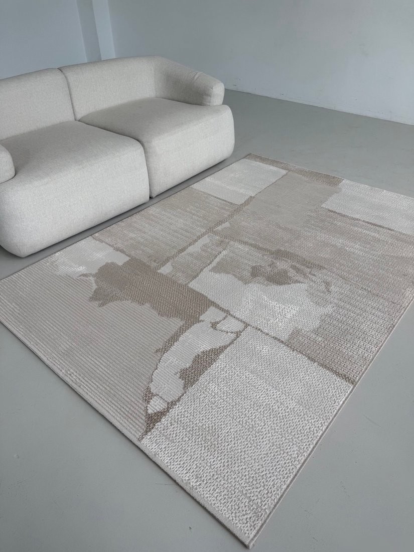 Ковер для жилой комнаты LAXMI Comfort 461 прямоугольник (3x4, Cream/Beige)