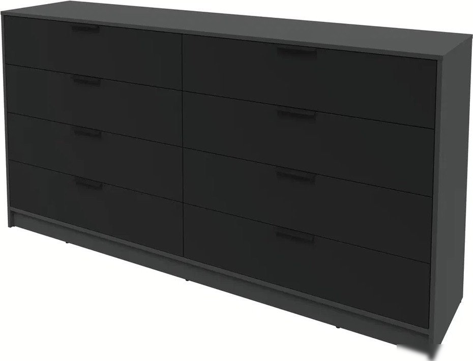 Комод Интерлиния Концепт КТ-К197 (черный/антрацит)