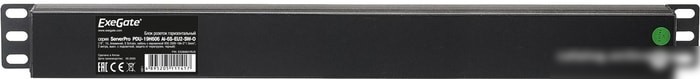 Блок розеток ExeGate ServerPro PDU-19H606 Al-6S-EU2CU-SW-O