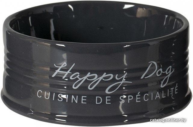 Миска Duvo Plus Happy Dog 520 мл (черный) Миска Duvo Plus Happy Dog 520 мл (черный)