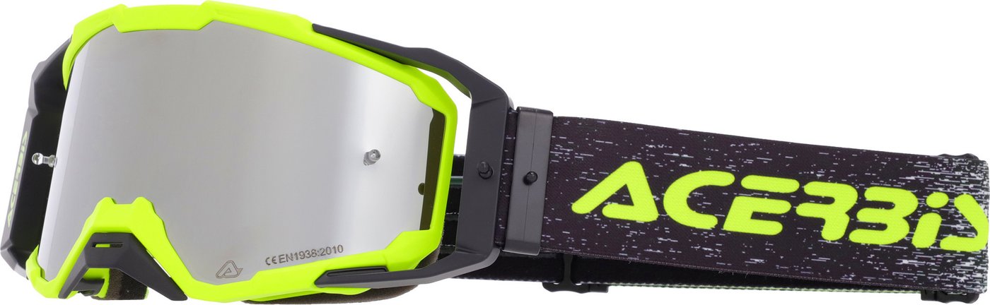 Мотошлем Acerbis Vitrion Mirror 0027520.458 (черный/флуоресцентный желтый)
