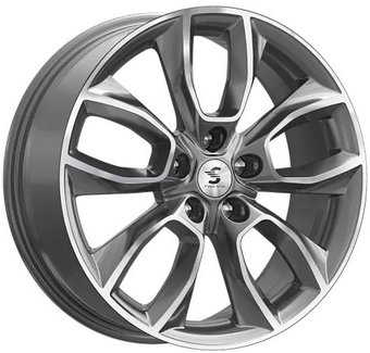 Литые диски K&K КР001 18x7" 5x114.3мм DIA 67.1мм ET 38мм Diamond Gloss Graphite