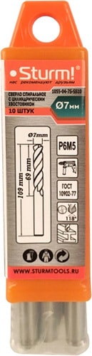 Набор оснастки Sturm 1055-04-7S-SS10 (10 предметов)