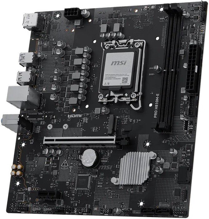 Материнская плата MSI Pro H810M-E