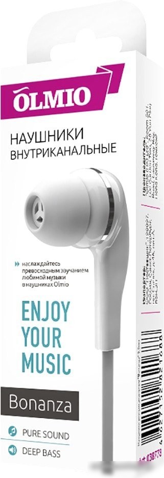 Наушники Olmio Bonanza