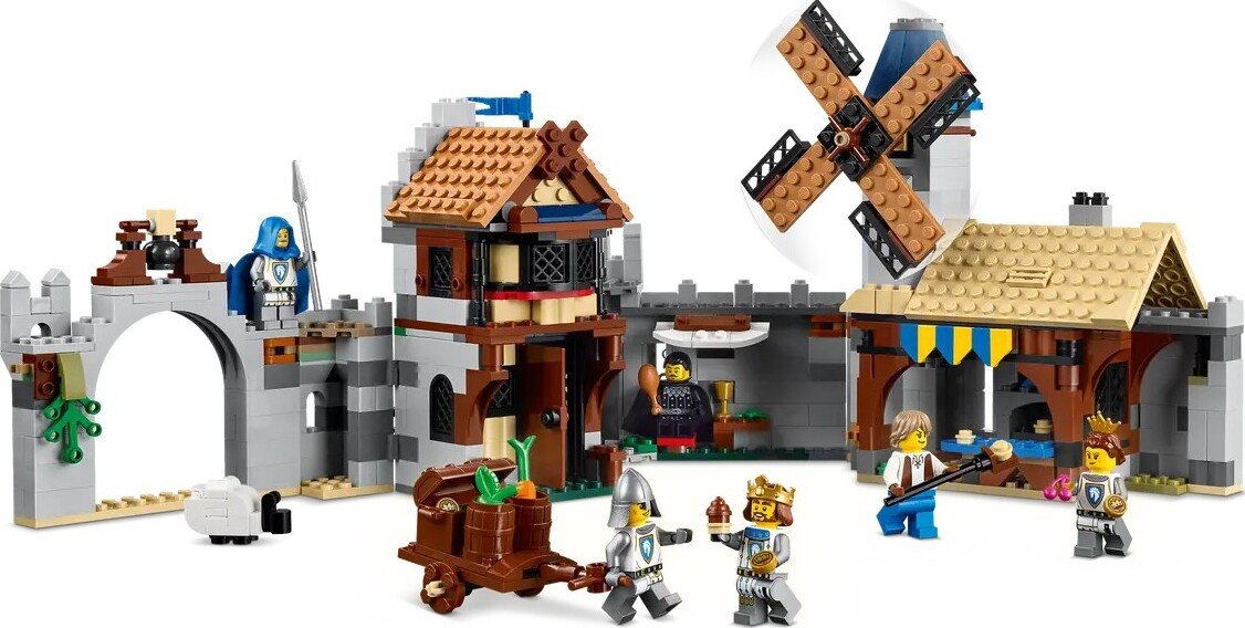 Конструктор LEGO Creator 3 в 1 31168 Средневековый замок конных рыцарей