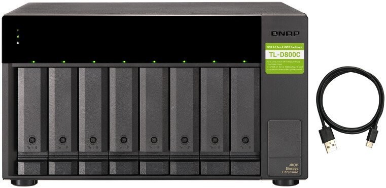 Сетевой накопитель QNAP TL-D800C