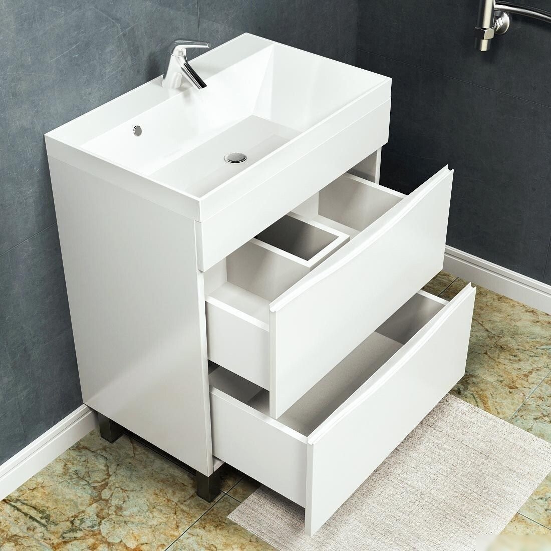 Vela Тумба под умывальник Vela Бриз 60Н под Classica TU27047