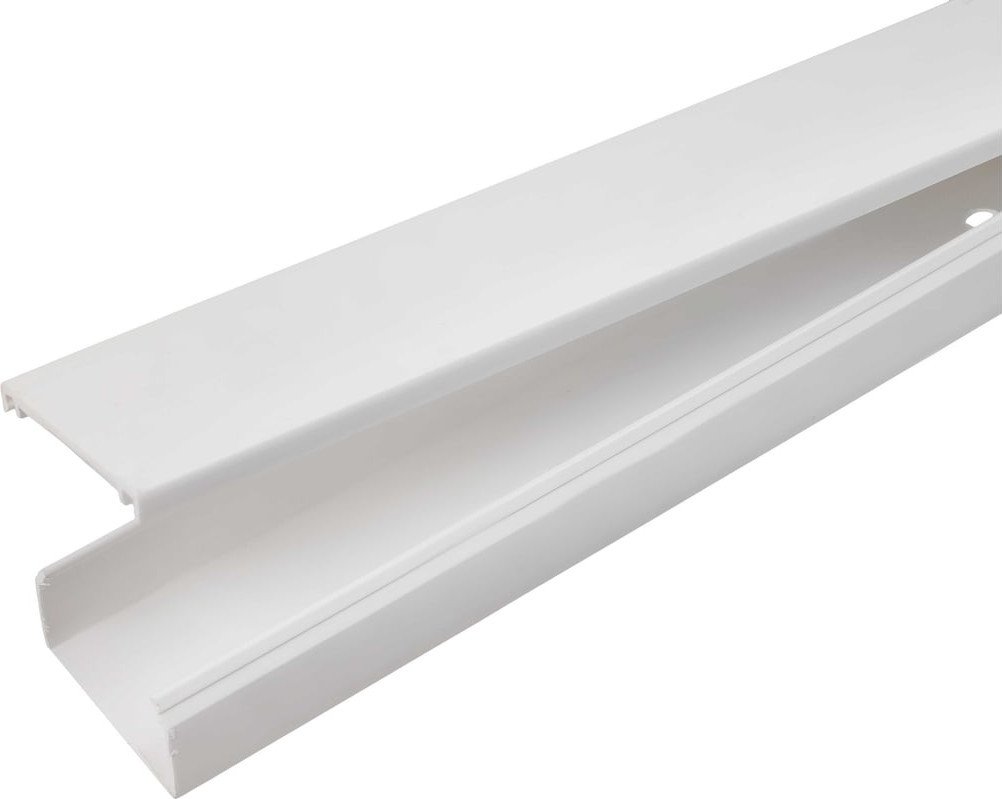 Кабель-канал Gigant 40x25 с крышкой 77010-2GI (2м, белый)