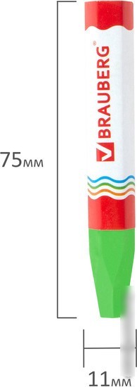 Восковые мелки BRAUBERG Академия 227295 (12 цв)