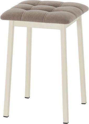 Табурет AMC Comfort 7К3.17 (кожзам, капучино/слоновая кость)