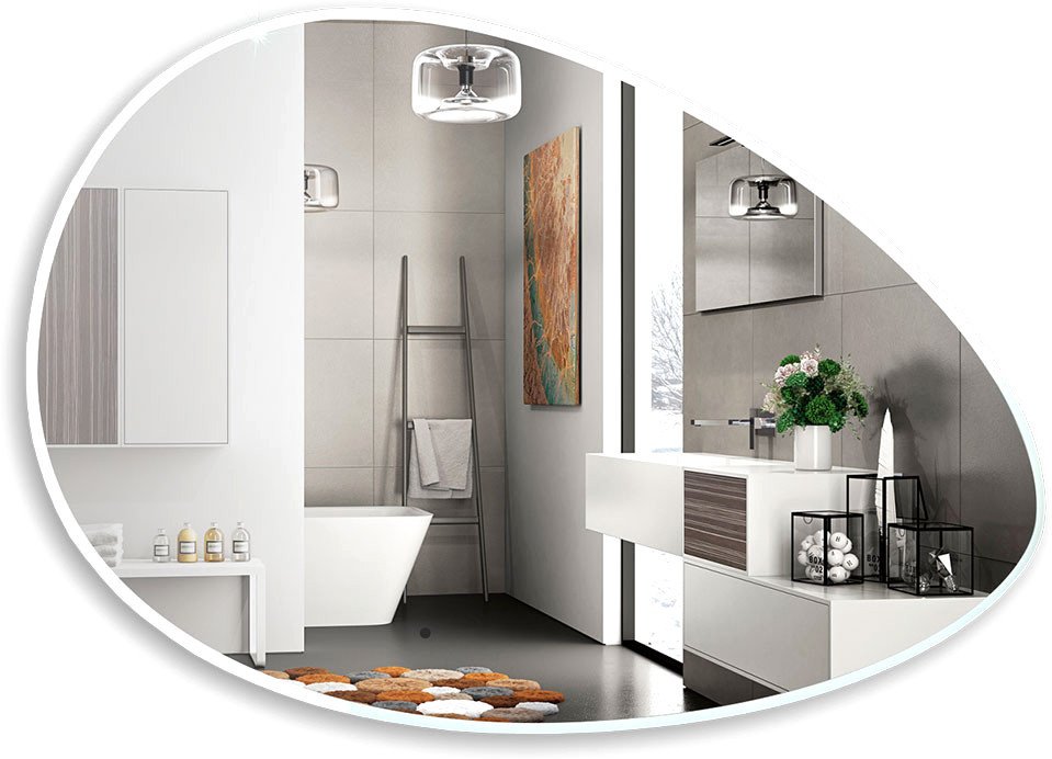 Silver Mirrors Зеркало Omega 120x80 LED-00002557