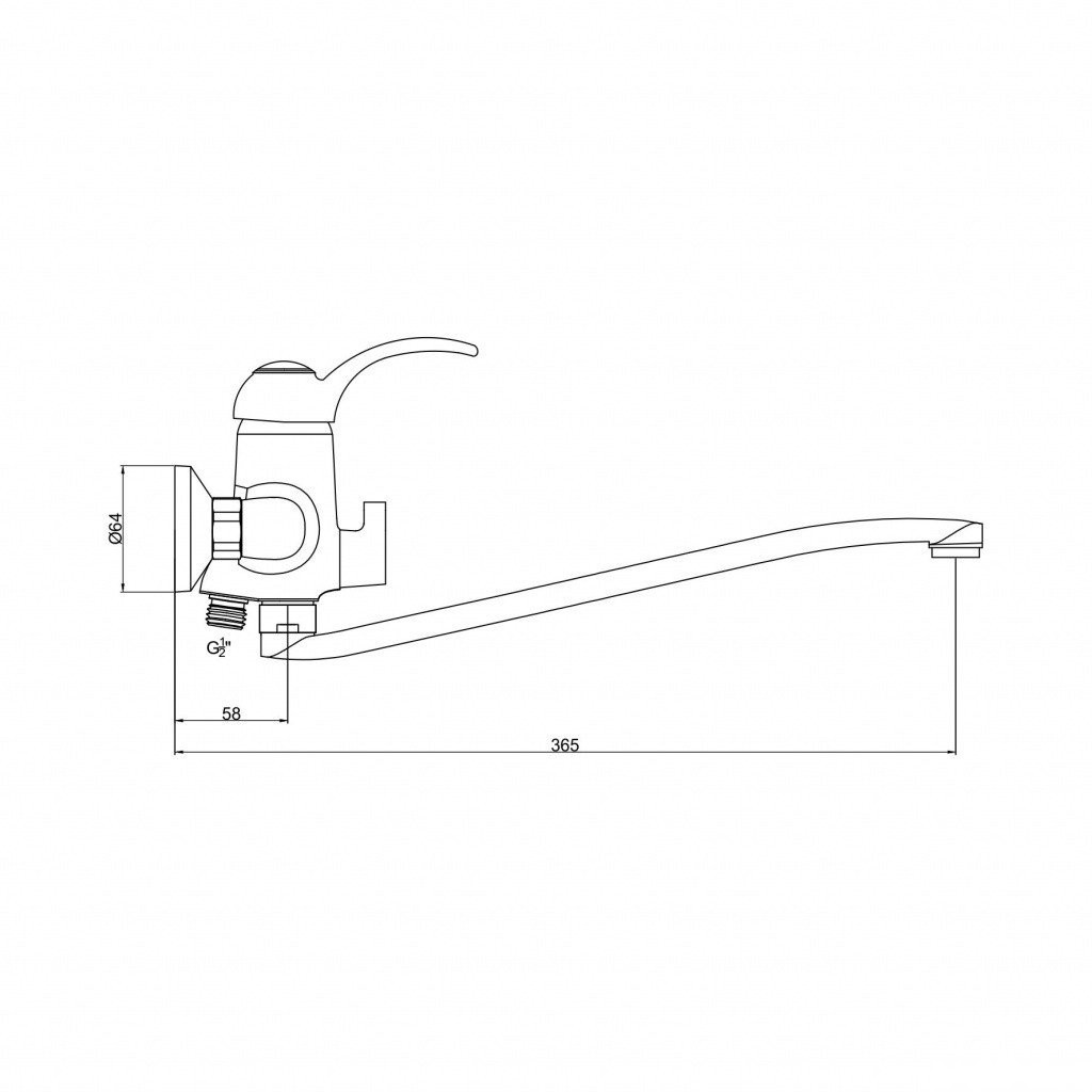 Смеситель Gross Aqua Provance 7518586С-35S