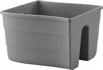 Кашпо Form-Plastic Fala 2488-014 (антрацит)