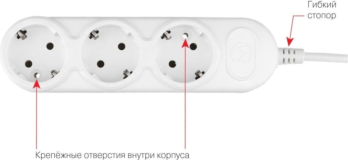 Удлинитель Power Cube PC-3-5M