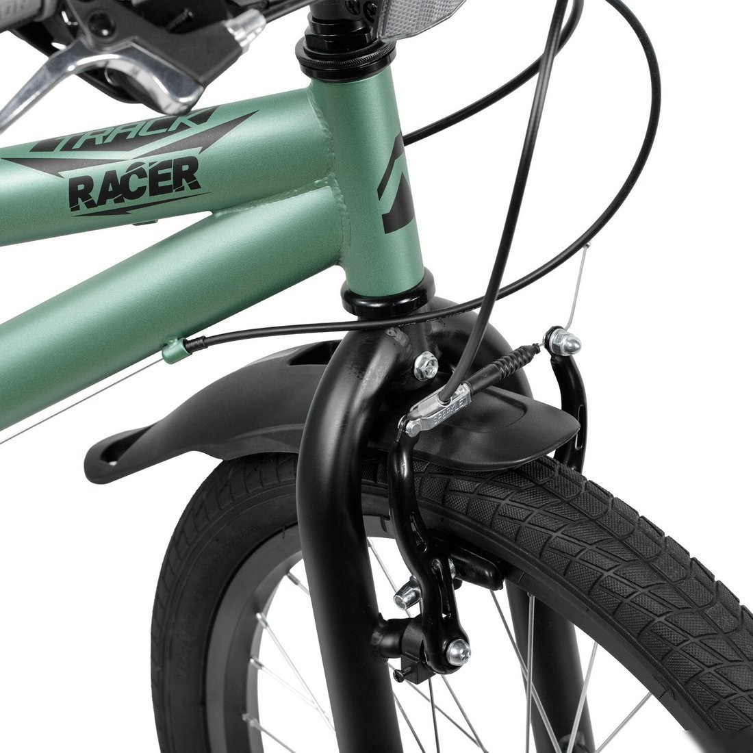 Детский велосипед Novatrack Racer 20 20SH6V.RACER.GN6 (зеленый)