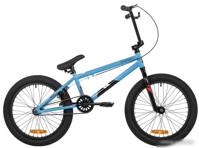 Велосипед Novatrack Wolf 2024 20BMX.WOLF.BL4 (синий)