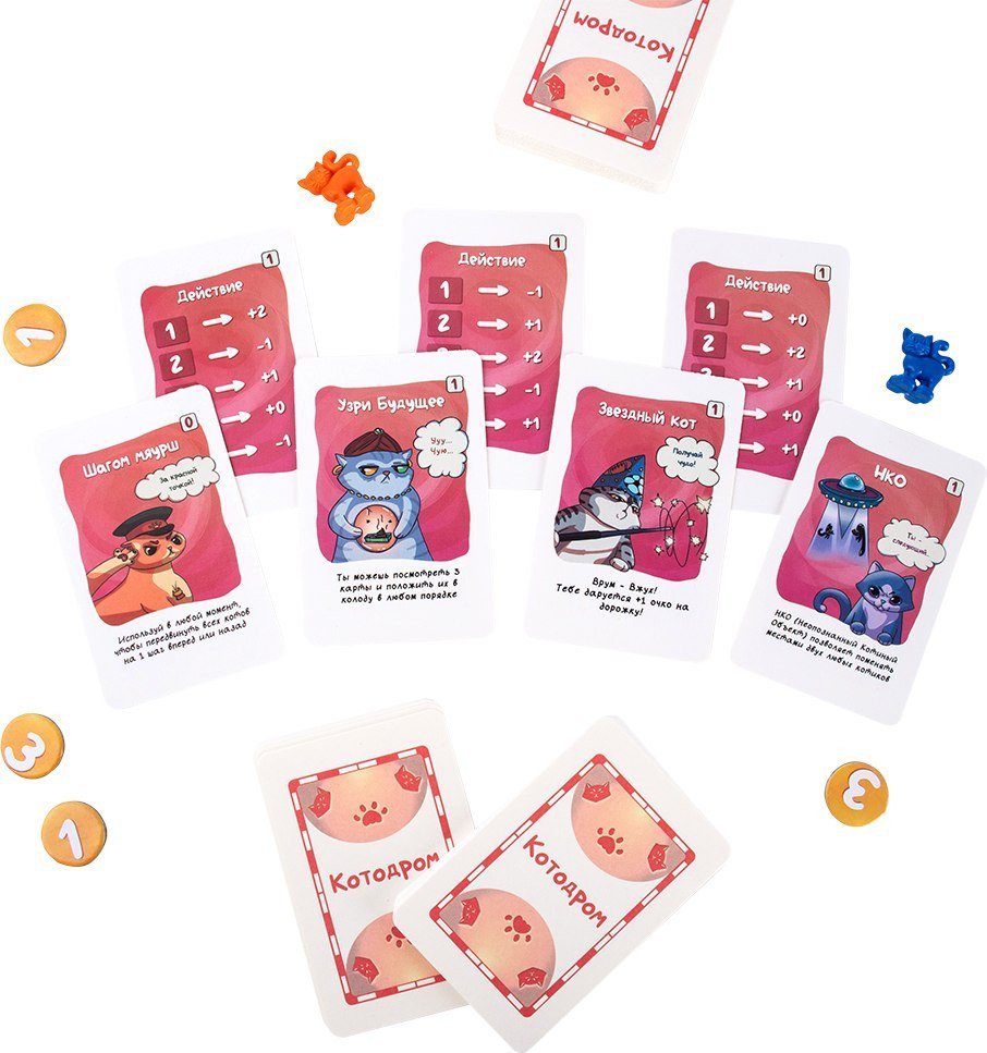 Настольная игра Dream Makers Котодром 2422C