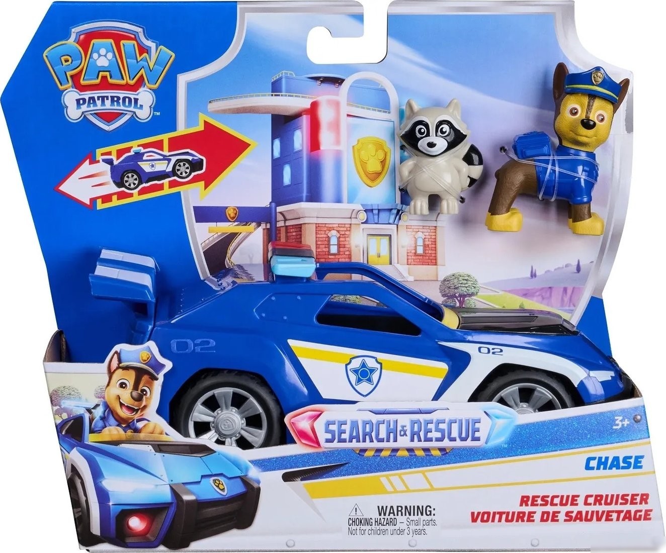 Игровой набор PAW Patrol Поисковый отряд машинка с фигуркой Чейз 70810