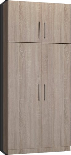 Шкаф распашной Макс Стайл Smart Egger 219x100x35 14A3550 (дуб бардолино натуральный Н1145 ST10)