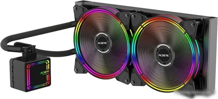 Система жидкостного охлаждения для процессора ALSEYE H280