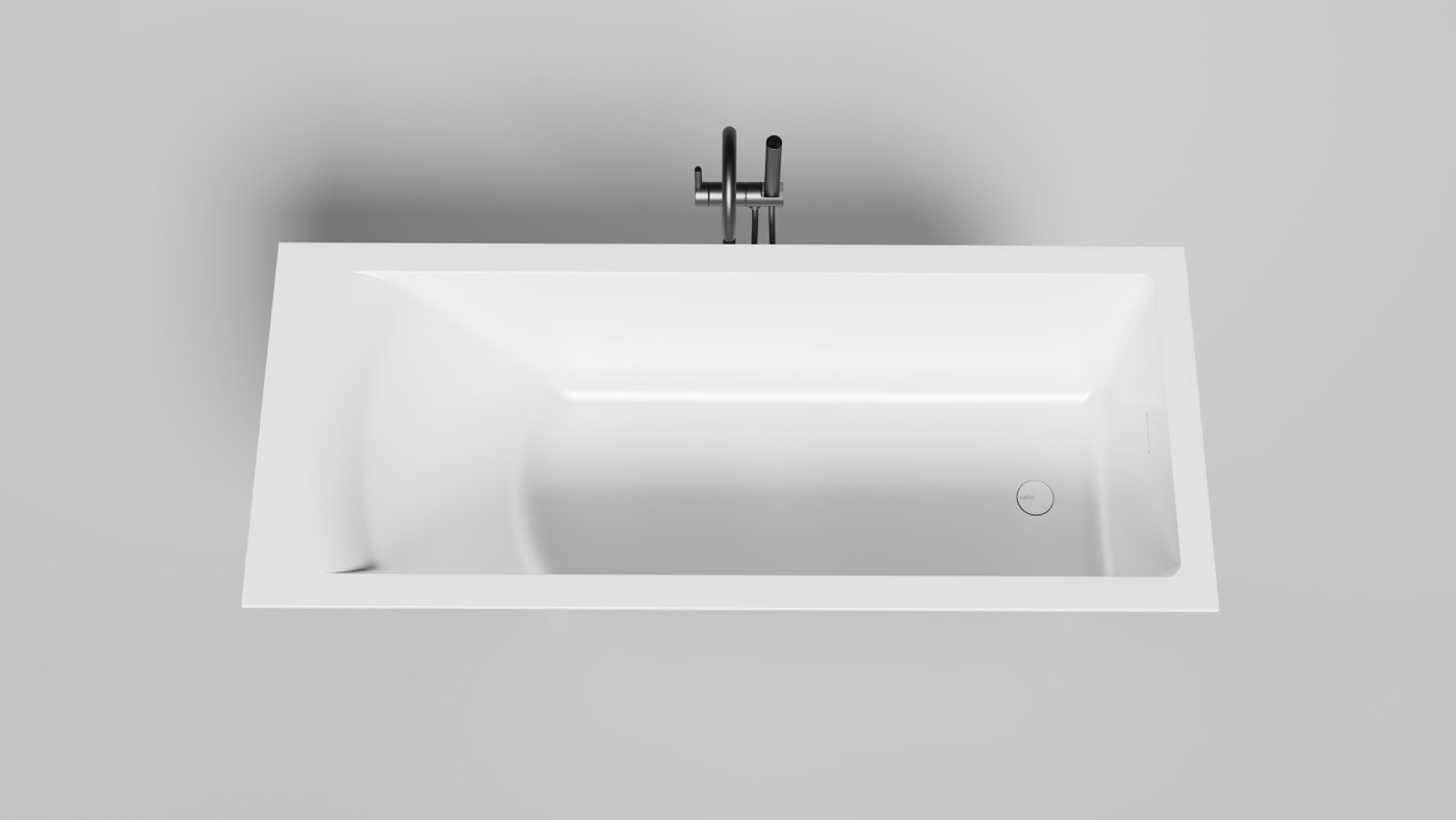Ванна Salini Cascata Kit 170x70 104423M (S-Sense, глянцевый)
