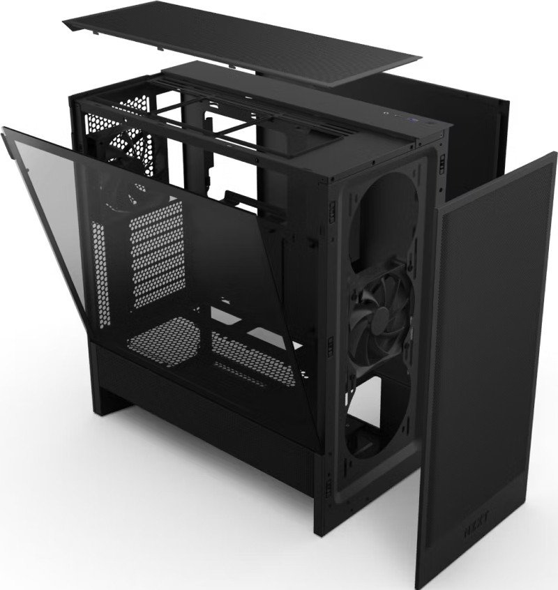 Корпус NZXT H5 Flow 2024 CC-H52FB-01