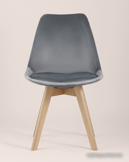 Стул Stool Group Frankfurt велюр (серый)