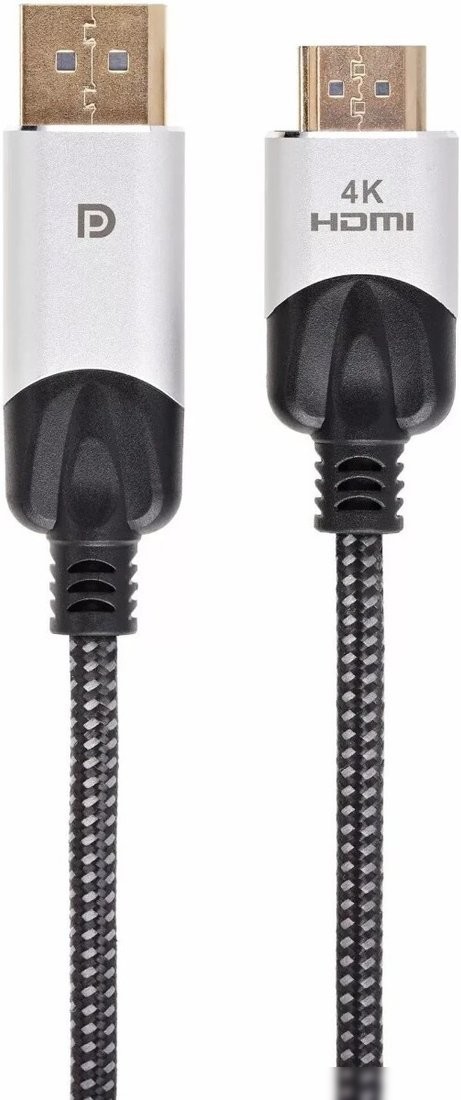 Кабель VCOM CG608M-1.8M DisplayPort - HDMI (1.8м, черный)