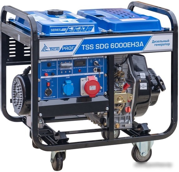 Дизельный генератор ТСС SDG 6000EH3A