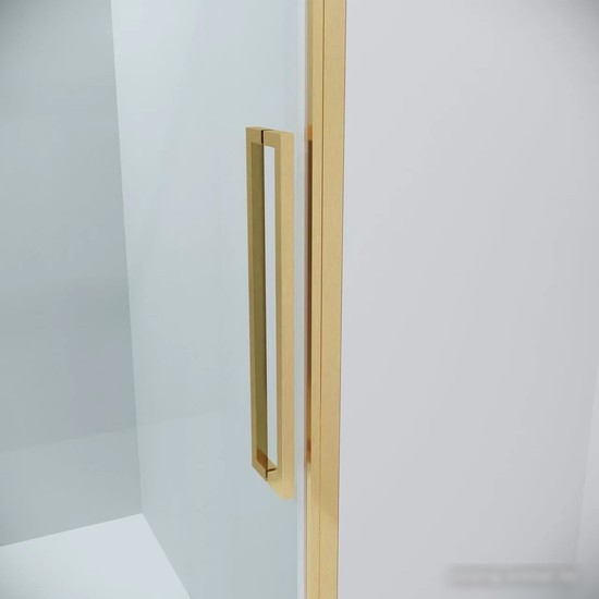 Душевой уголок Grossman Cosmo 120x80x195 120.K33.02.1280.32.00 (золото сатин/прозрачное стекло)