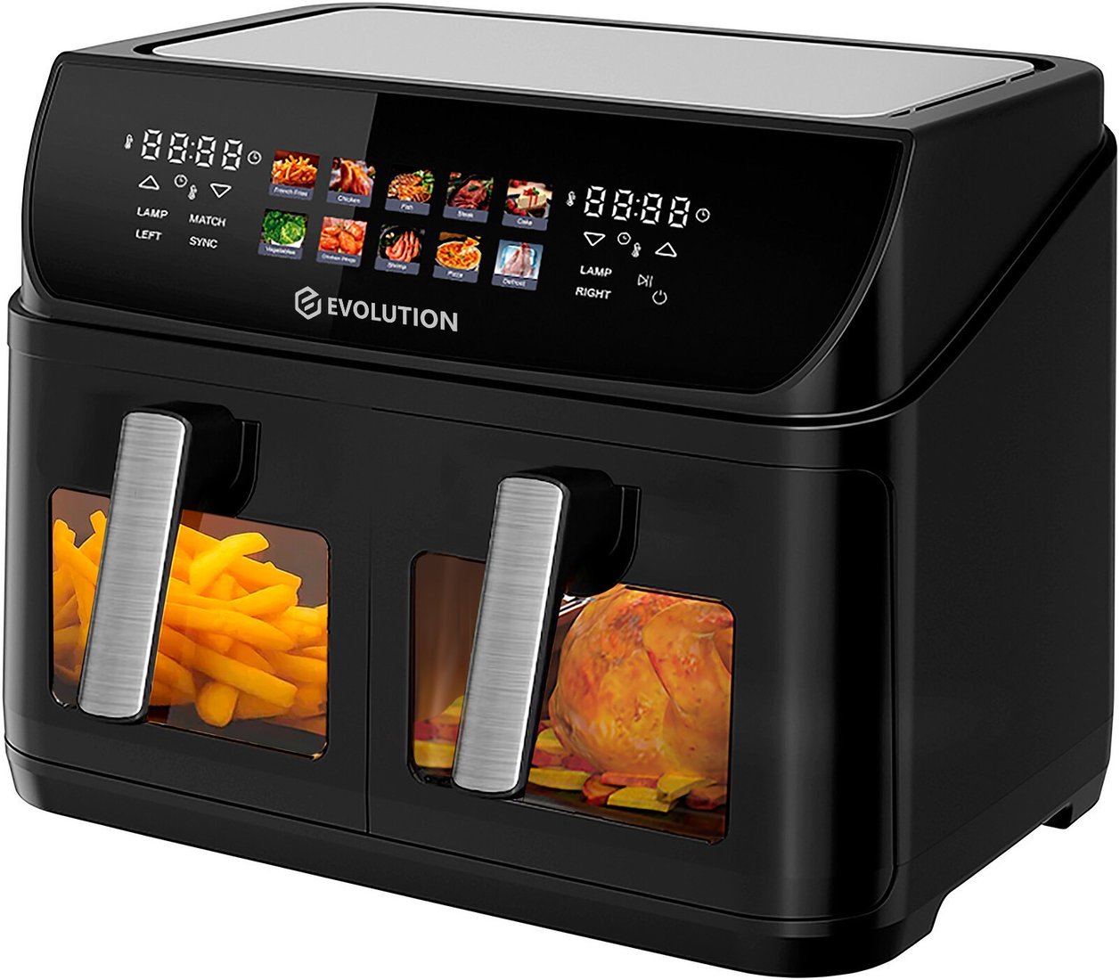 Аэрогриль (аэрофритюрница) Evolution AIRO DualGrill Pro 10L