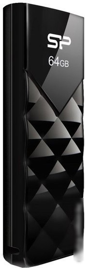 USB Flash Silicon-Power Ultima U03 Black 64GB (SP064GBUF2U03V1K)
