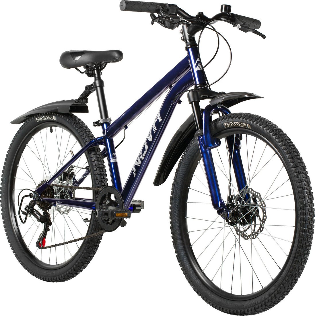 Детский велосипед Novatrack Battler 24 24SHD.BATTLER.12DBL6 (темно-синий, разобранный)