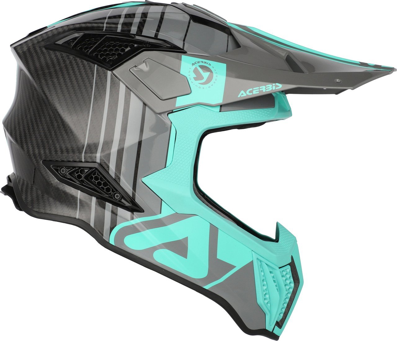Мотошлем Acerbis Airstrike-C 0026832.869.066 (L, бирюзовый)