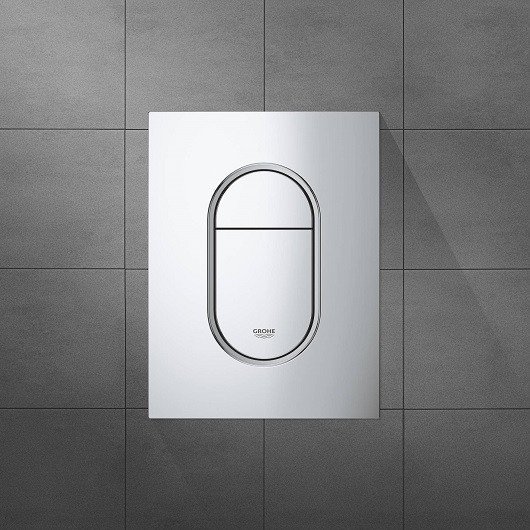 Унитаз подвесной Grossman GR-4411BMSQ + GROHE Rapid SL 39504000 (с кнопкой)